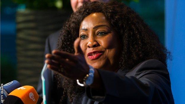 Fifa secretary-general Fatma Samoura