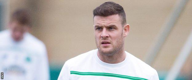 Celtic forward Anthony Stokes