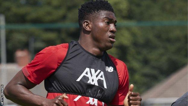 Liverpool and Nigeria's Taiwo Awoniyi