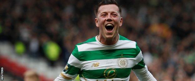 Celtic midfielder Callum McGregor