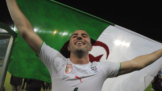 Algeria's Antar Yahia was the first player to profit when Fifa relaxed its rules on eligibilty over a decade ago