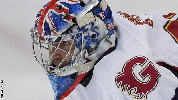 Petr Cech playing for Guildford Phoenix