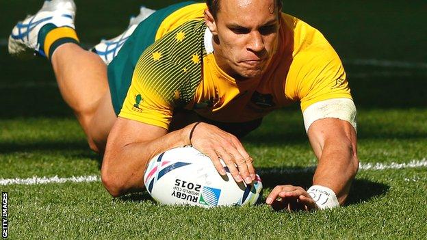 Australia's Matt Toomua