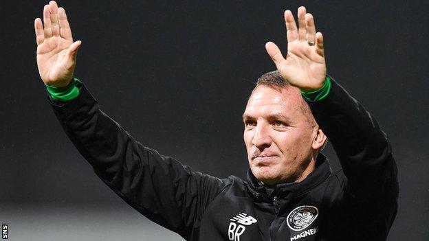 Celtic manager Brendan Rodgers