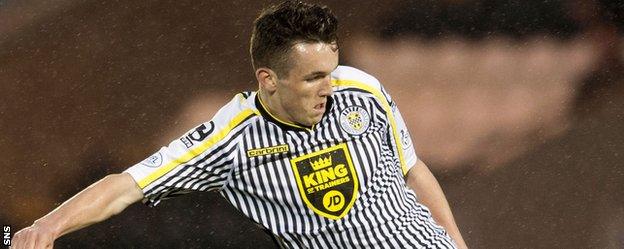 St Mirren midfielder John McGinn