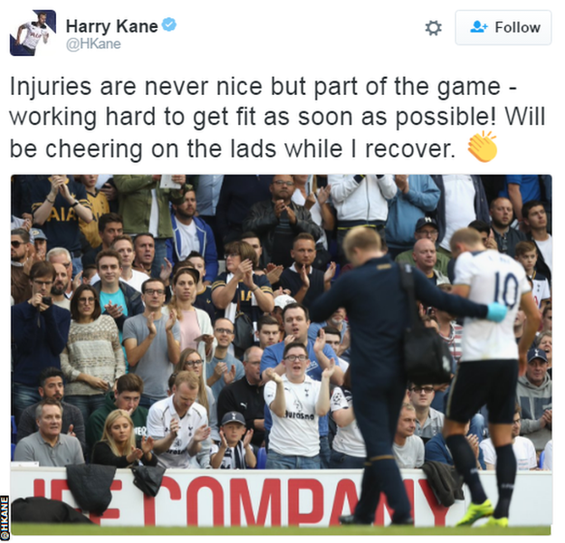 Harry Kane tweet