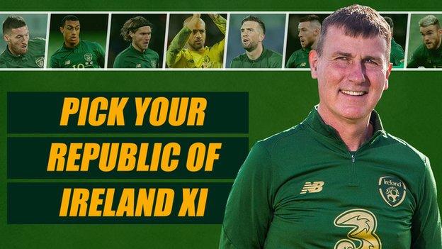 Stephen Kenny selects ROI XI