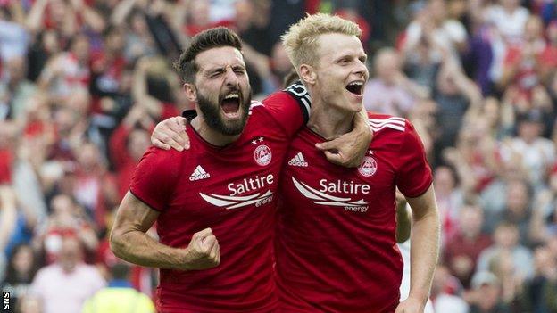 Graeme Shinnie and Gary Mackay-Steven