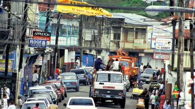 Port Antonio where Dillian grew up in Jamaica