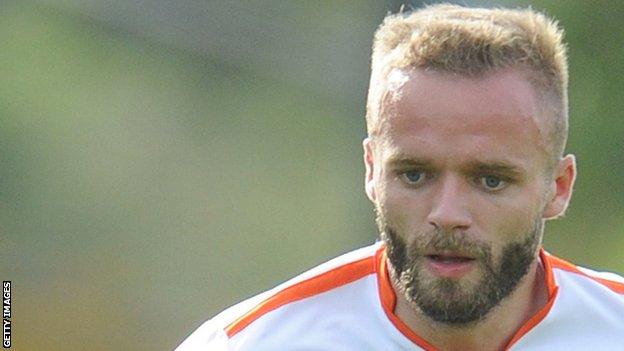 Ryan McLaughlin's most recent appearance for Blackpool this season came in their 2-0 defeat by Doncaster in November