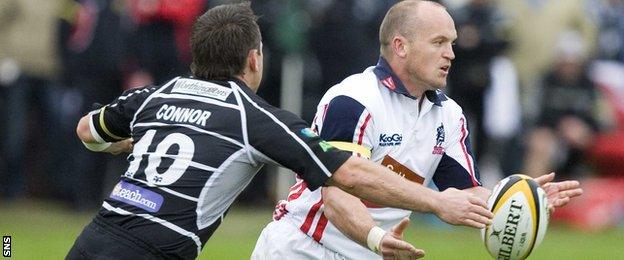 Gregor Townsend in action for Border Reivers