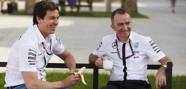 paddy lowe and toto wolff