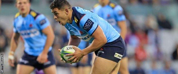 Izaia Perese will become the 17th Australia debutant under Dave Rennie when the Waratahs back runs out at Murrayfield