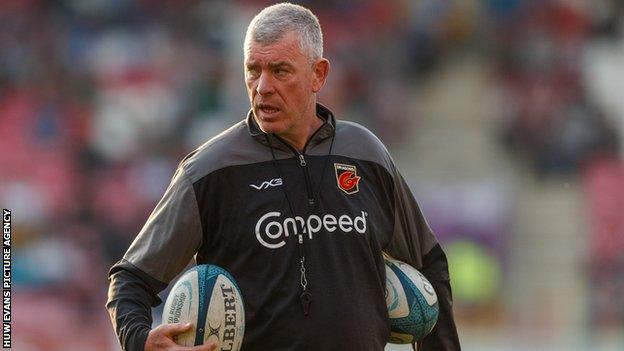 Dean Ryan has coached Bristol, Gloucester, Worcester and Scotland before arriving at Dragons as director of rugby in 2019