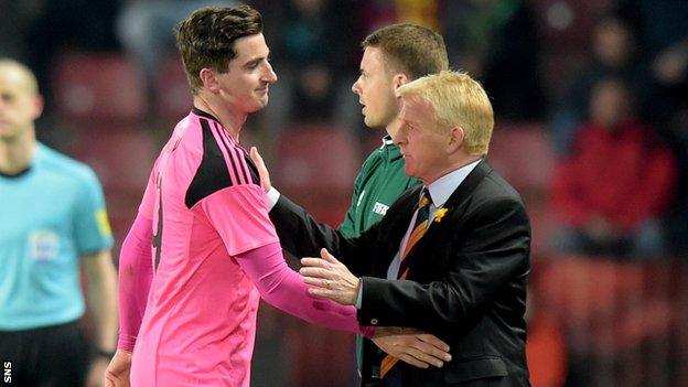 Kenny McLean and Gordon Strachan