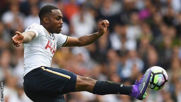 Tottenham defender Danny Rose