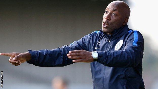 QPR manager Chris Ramsey