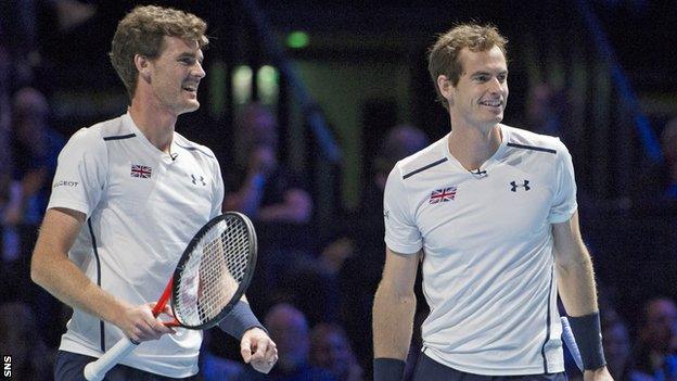 Jamie and Andy Murray