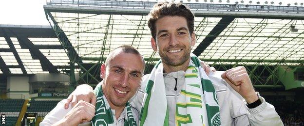 Scott Brown and Charlie Mulgrew