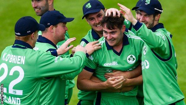 Ireland celebrate