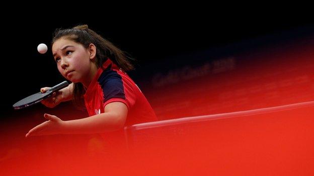 Team Wales table tennis star Anna Hursey