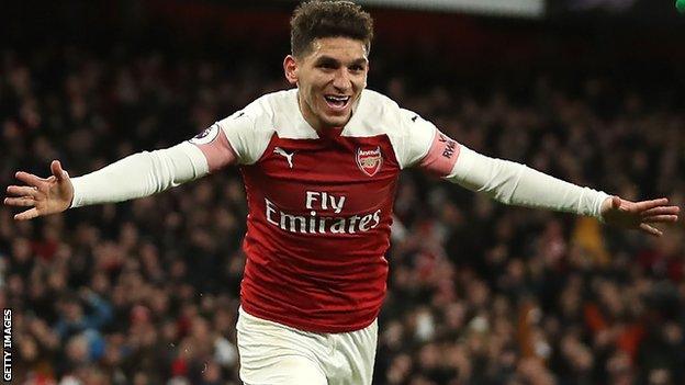 Lucas Torreira scored Arsenal's winner against Huddersfield