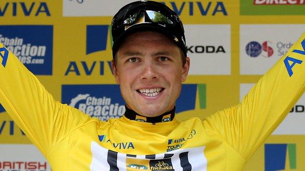 Norwegian MTN-Qhubeka rider Edvald Boasson Hagen