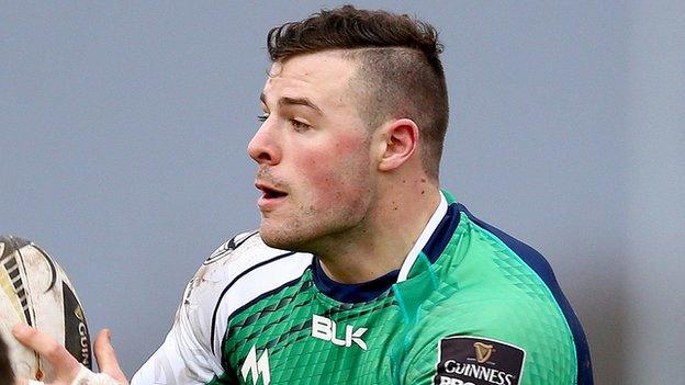 Robbie Henshaw looked sharp ahead of his expected appearance for Ireland next weekend