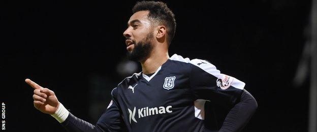 Kane Hemmings knocked in his 19th goal of the season