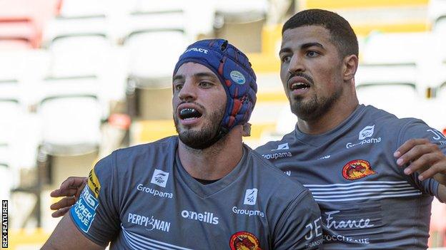 Catalans go top of Super League after St Helens and Wigan's games this weekend were postponed due to positive Covid-19 cases in their opponents' camps