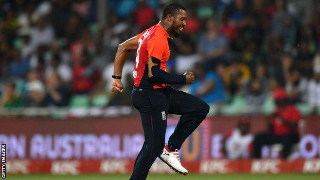 England's Chris Jordan