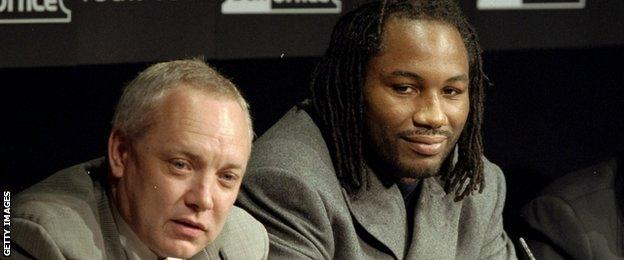 Frank Maloney and Lennox Lewis