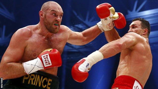 Tyson Fury vs Wladimir Klitschko