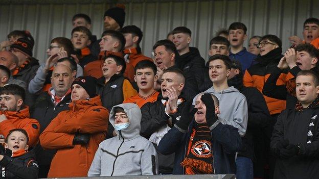 Dundee United fans