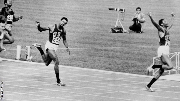 Peter Norman, John Carlos and Tommie Smith