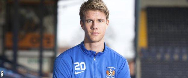 Kristoffer Ajer is on loan at Kilmarnock from Celtic