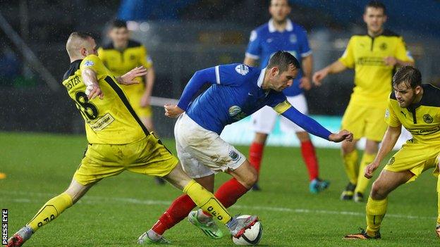 Cliftonville defeated Linfield 2-1 in their last meeting in November