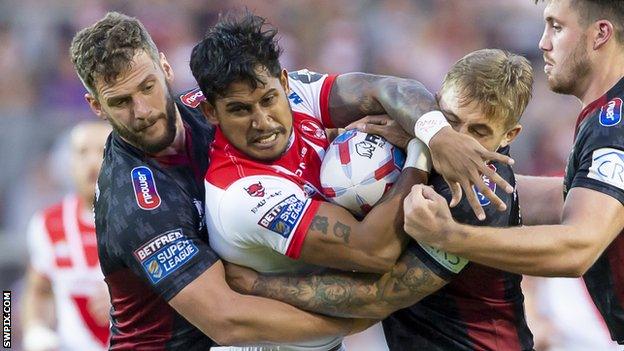 St Helens v Wigan Warriors