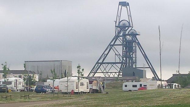 Travellers at Heartlands