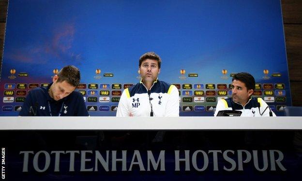 Tottenham boss Mauricio Pochettino