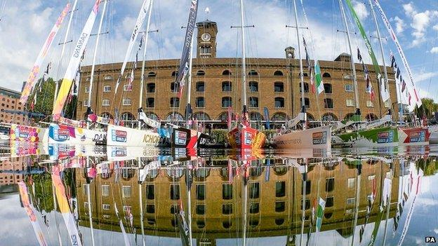 Boats at St Katherine's Dock