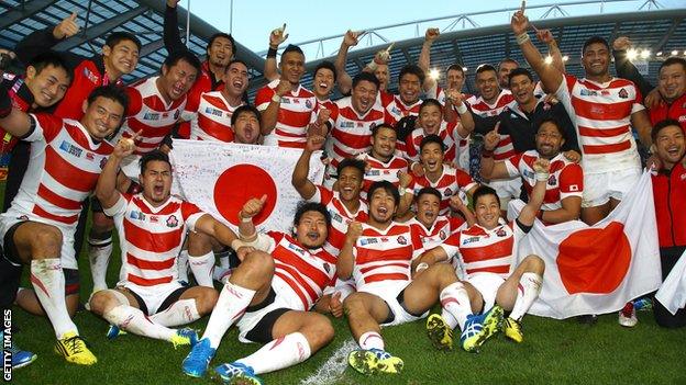 Japan make six changes to the line-up that started in the win over South Africa