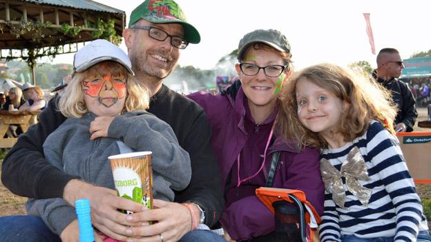 Glastonbury fans