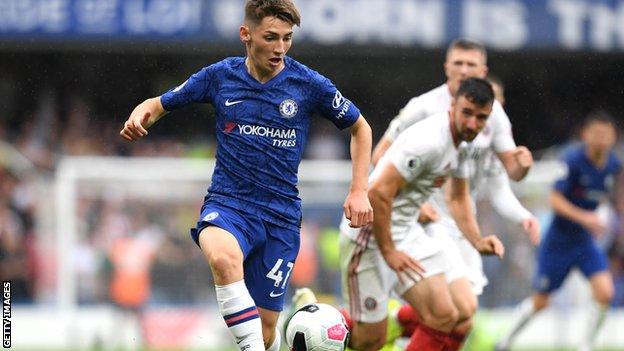 Gilmour has made the first-team breakthrough after impressing in Chelsea's development side