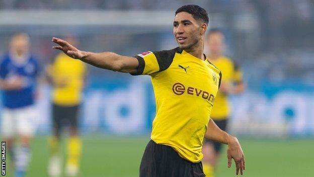 Morocco's Achraf Hakimi continues to impress in Germany
