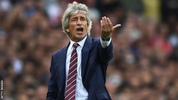 West Ham manager Manuel Pellegrini won his first major trophy in European football leading Manchester City to the League Cup in 2014