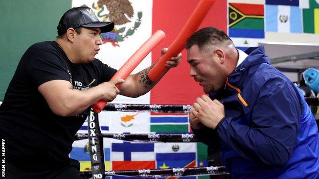 Ruiz is now trained by Eddy Reynoso, who also guides Saul 'Canelo' Alvarez