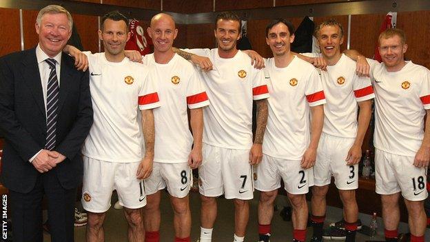 Sir Alex Ferguson's Class of '92 graduates