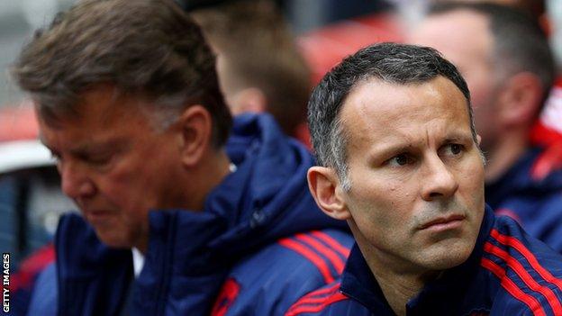 Ryan Giggs and Louis van Gaal