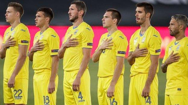 Ukraine players